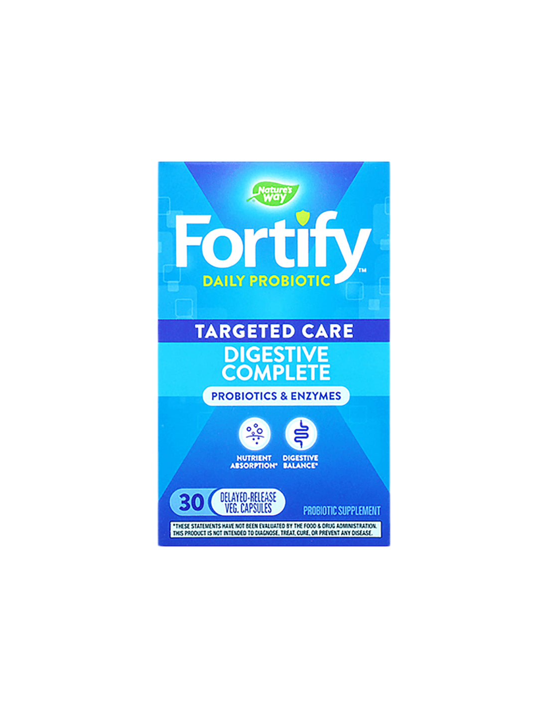 Fortify Dual Action Digestive Complete 20 milliárd aktív probiotikum – 30 kapszula