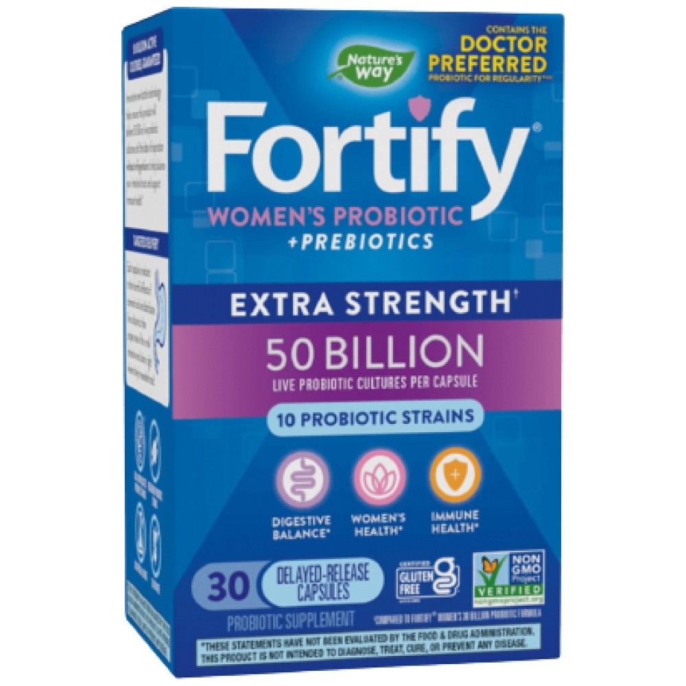 Fortify Women`s 50 Million Active Probiotics | Extra erősség - 30 kapszula