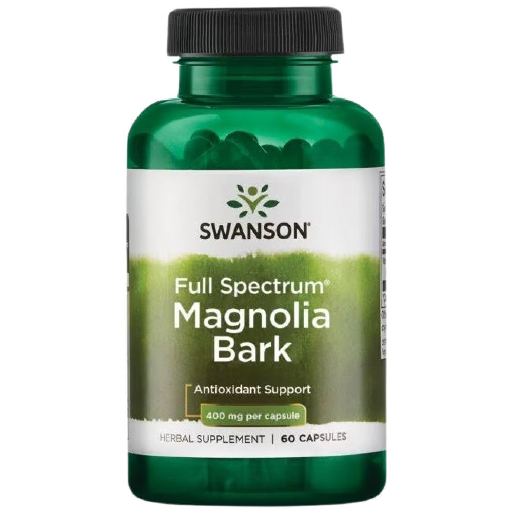 Full Spectrum Magnolia Bark 400 mg 60 kapszula