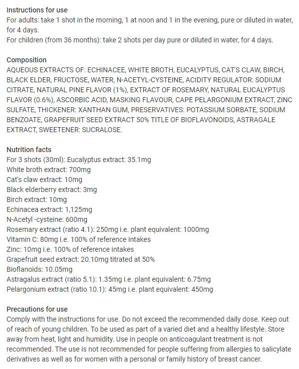 No Rub' Flash | For Winter Inconveniences - 12 x 10 ml - Nutra Best Europe