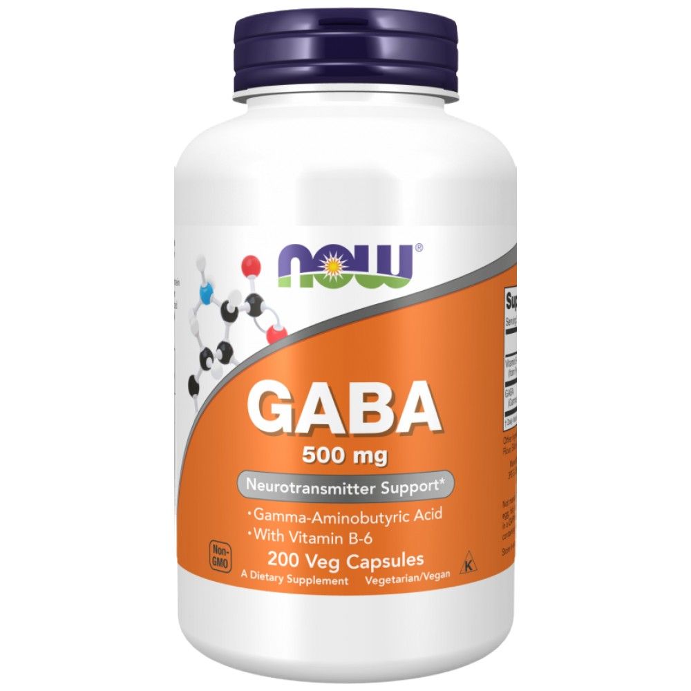 GABA 500 mg + B6 - 200 kapszula