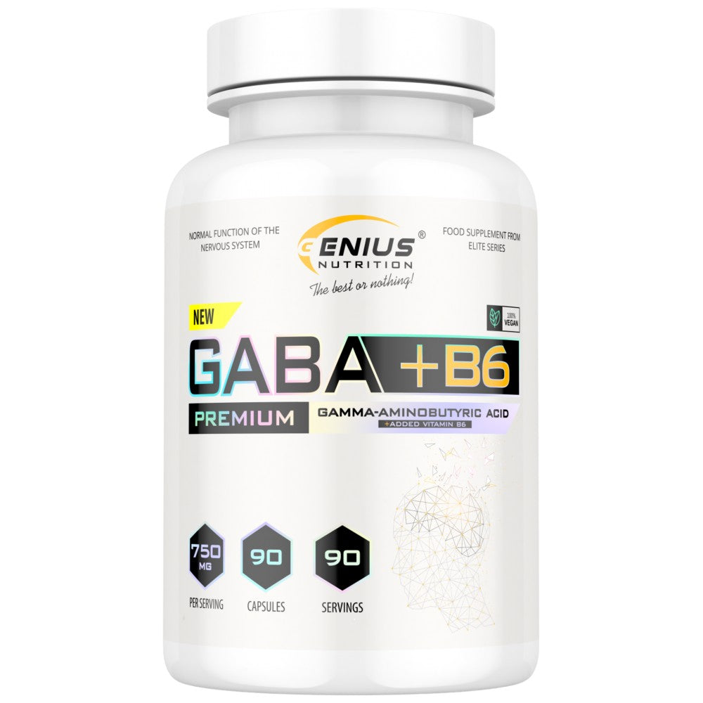 GABA 750 mg + B6 - 90 kapszula