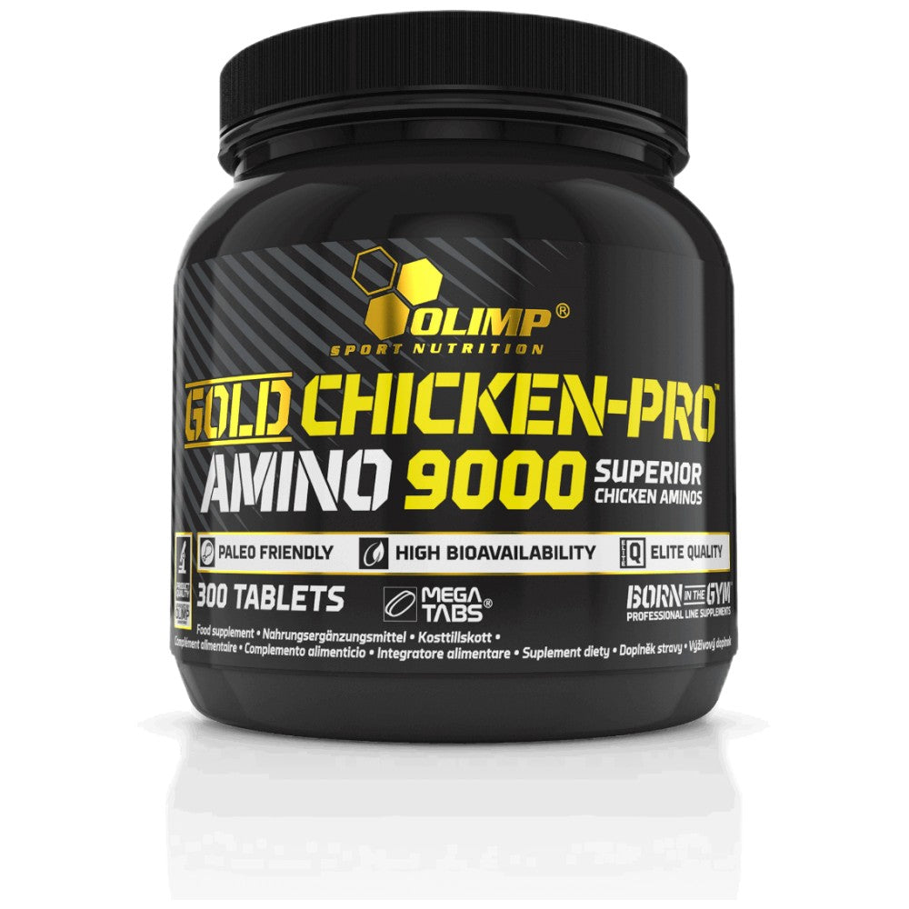 GOLD Chicken-Pro AMINO 9000 Mega Tabs – 300 tabletta