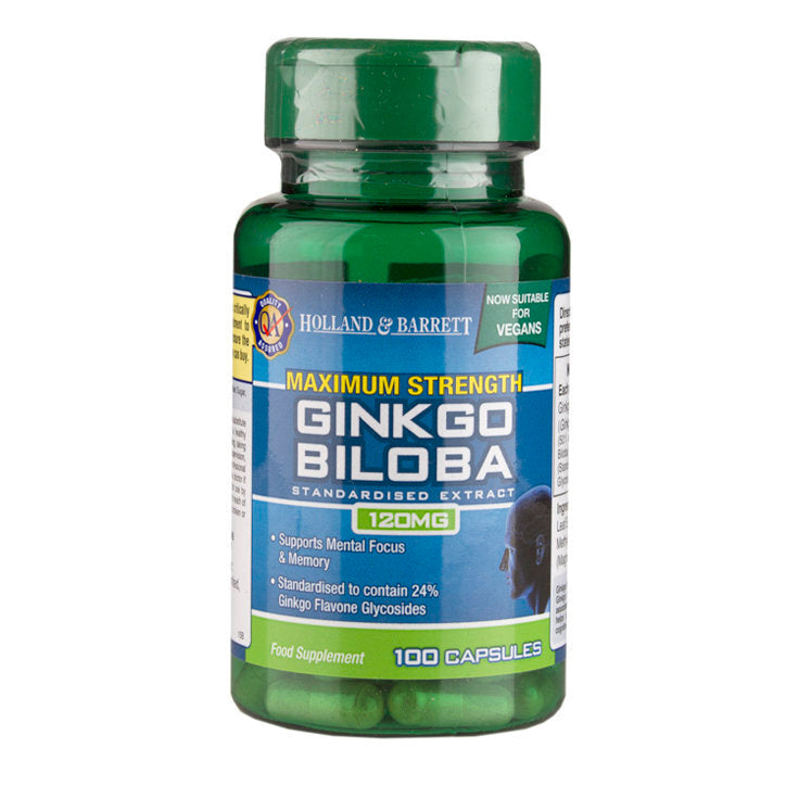 Ginkgo Biloba maximális erősségű (Ginkgo Biloba) 120 mg 100 kapszula HOLLANDIA & BARRETT