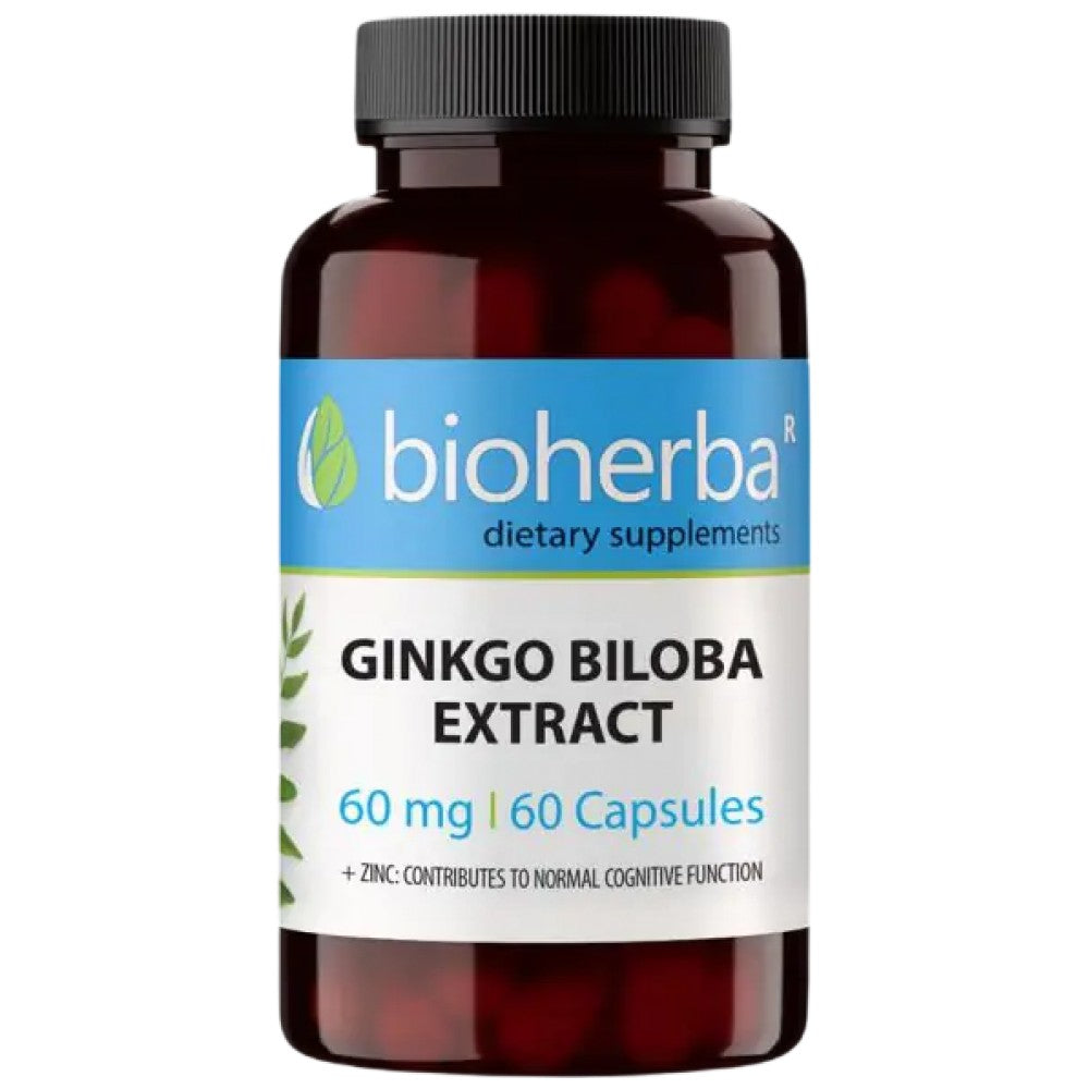 Ginkgo Biloba kivonat 60 mg - 60 kapszula