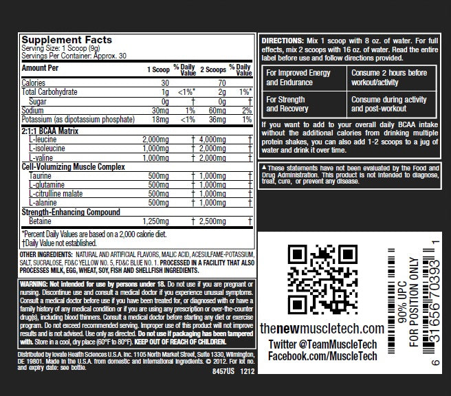 Glutamin 300g.
