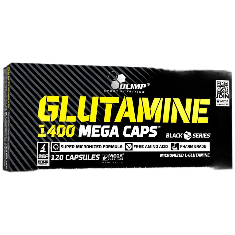 Glutamin Mega Caps 1400 - 120 kapszula