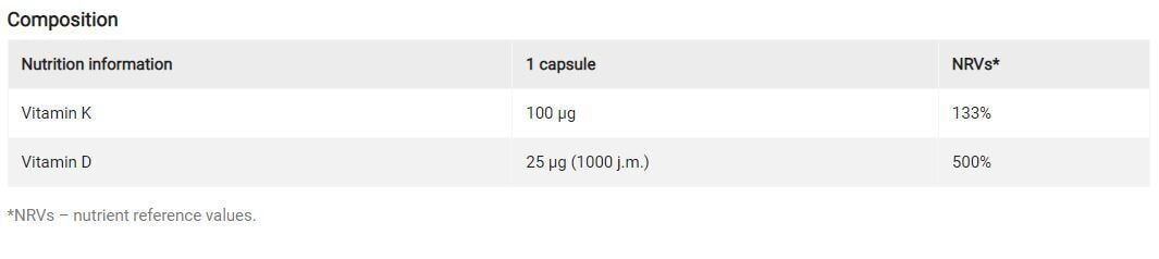 Arany K2-vitamin Plusz 30 kapszula <tc>Olimp</tc>
