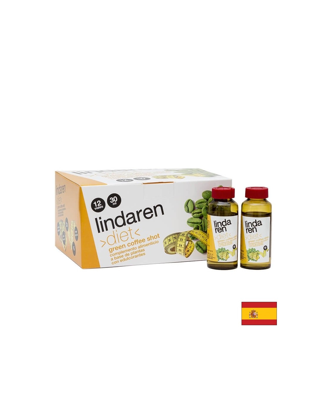 Zöld kávé shot/ Zöld kávé fogyáshoz és méregtelenítéshez, 12 ampulla ivóvízhez Arte<tc>san</tc>ia