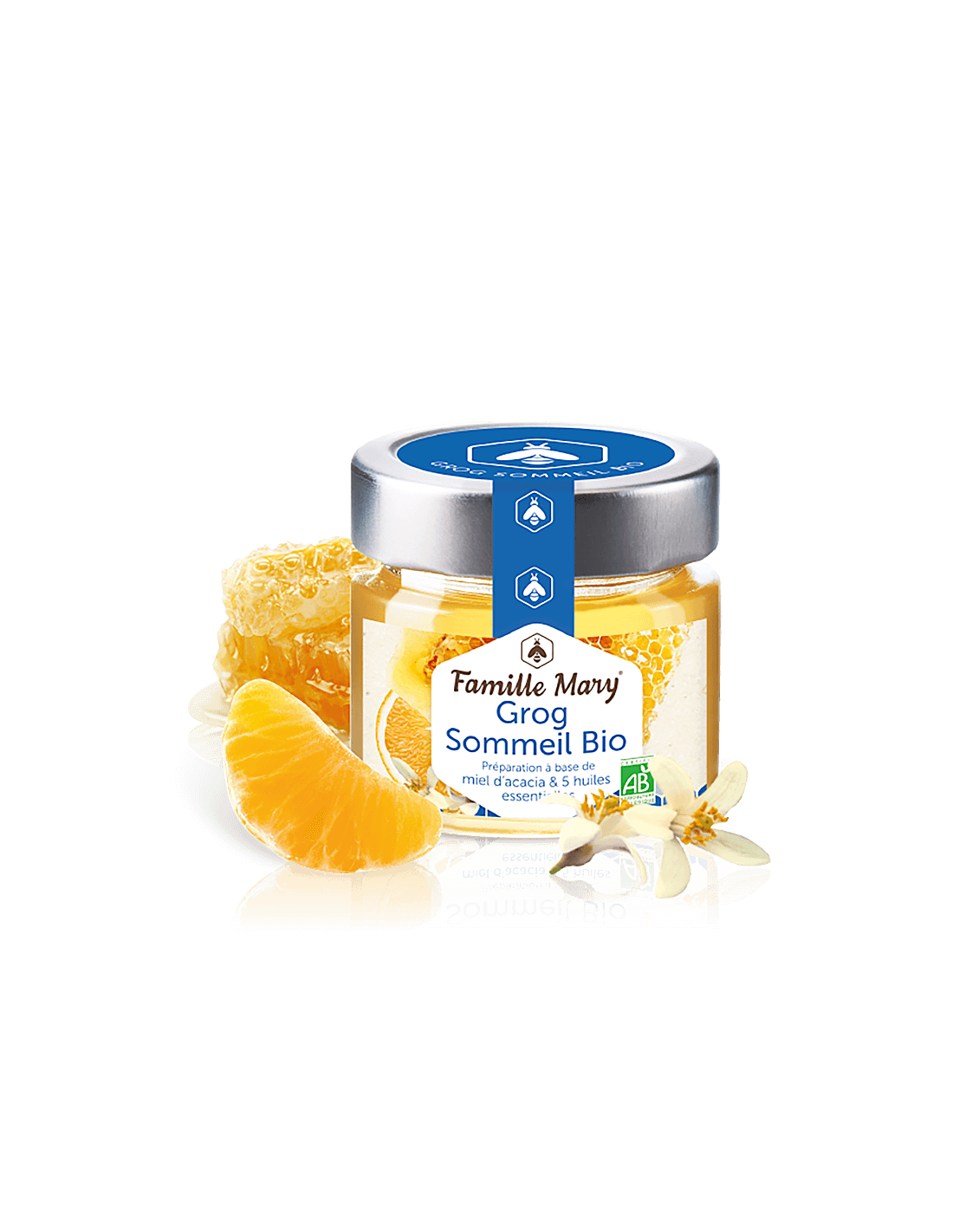 Grog Sommeil Bio/ Grog a nyugodt alvásért, 100 g Famille Mary