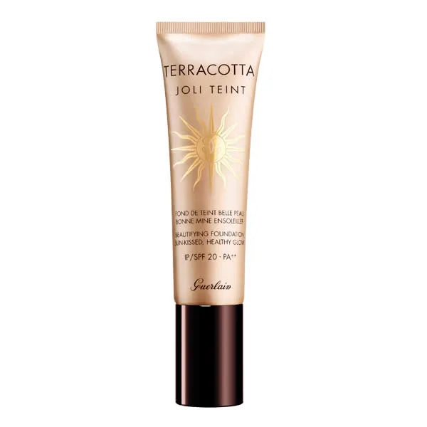 Guerlain Terracotta Joli Teint Healthy Glow alapozó Spf20 Ebony 30ml