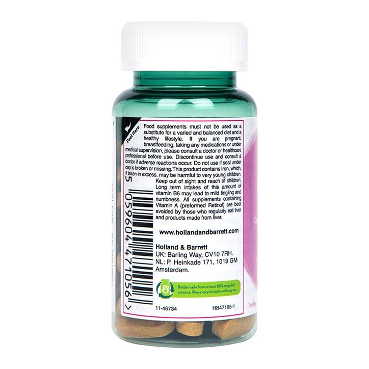 Hajvitaminok kollagénnel (Hajvitaminok) 60 tabletta HOLLAND & BARRETT