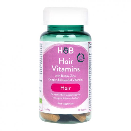 Hajvitaminok kollagénnel (Hajvitaminok) 60 tabletta HOLLAND & BARRETT