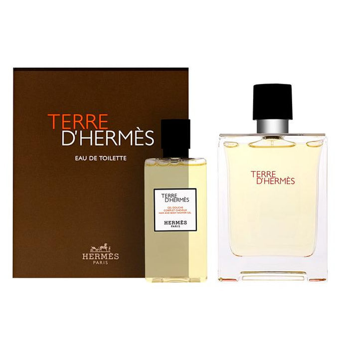 Terre d'<tc>Hermès</tc> Férfi szett 100ml EDT + 80ml Tusfürdő