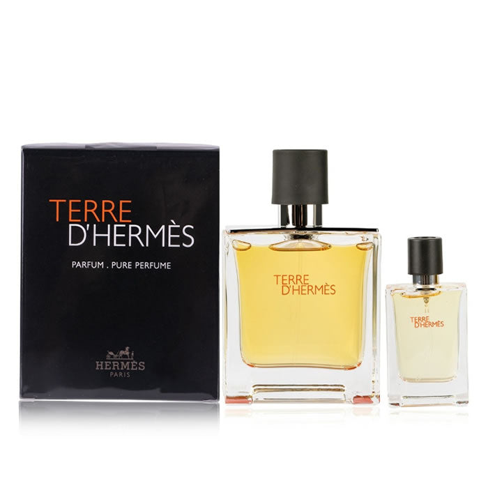 Hermes Terre D'hermes Eau De Parfum Spray 75ml Szett 2 db