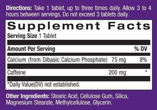 Magas koffein 200 mg. 100 lap.