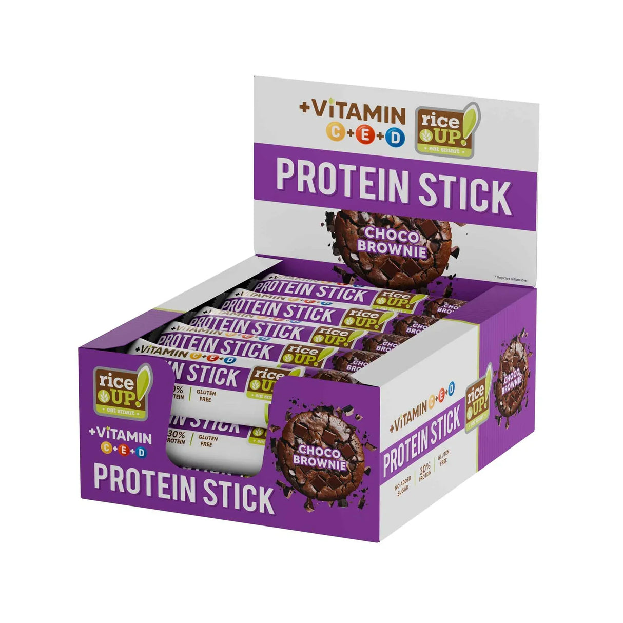 Magas fehérjetartalmú szelet & Hozzáadott cukor nélkül - 15 x 40 g