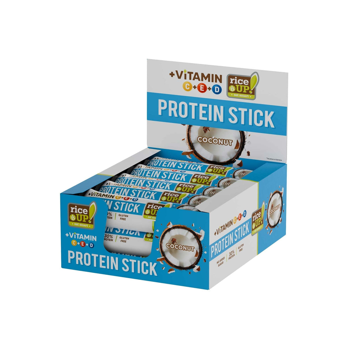 Magas fehérjetartalmú szelet & Hozzáadott cukor nélkül - 15 x 40 g