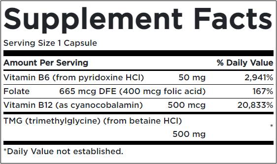 Homocisztein formula - 120 kapszula