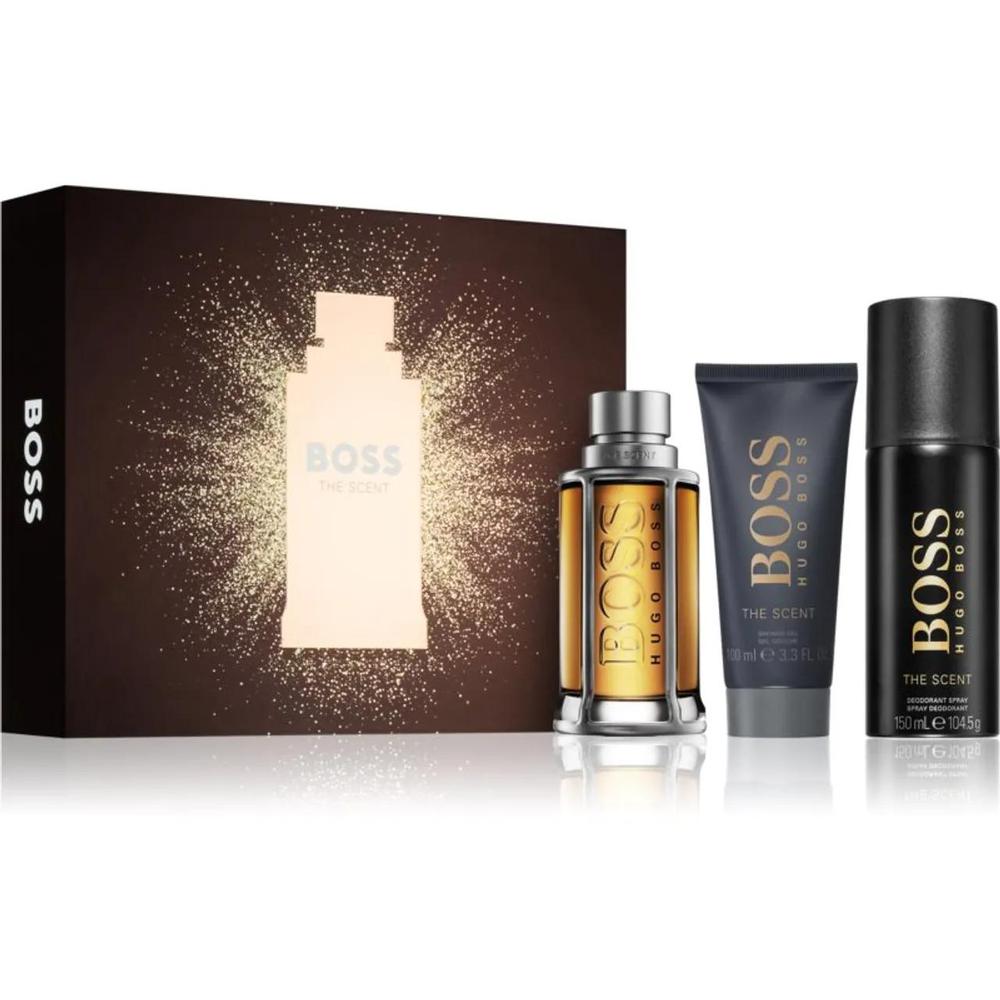 <tc>HUGO BOSS</tc> The Scent Eau De Toilette 100ml Dezodor 150ml Gél Ducha 100ml