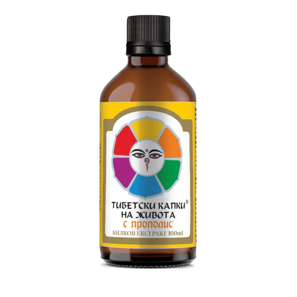 Tincture Tibetan life drops with Propolis - 100 ml - Nutra Best Europe