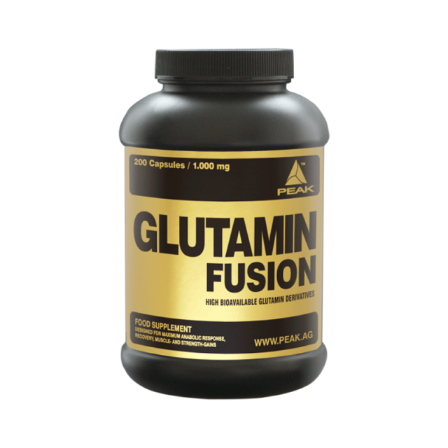 Glutamine Fusion 200 capsules - Nutra Best Europe