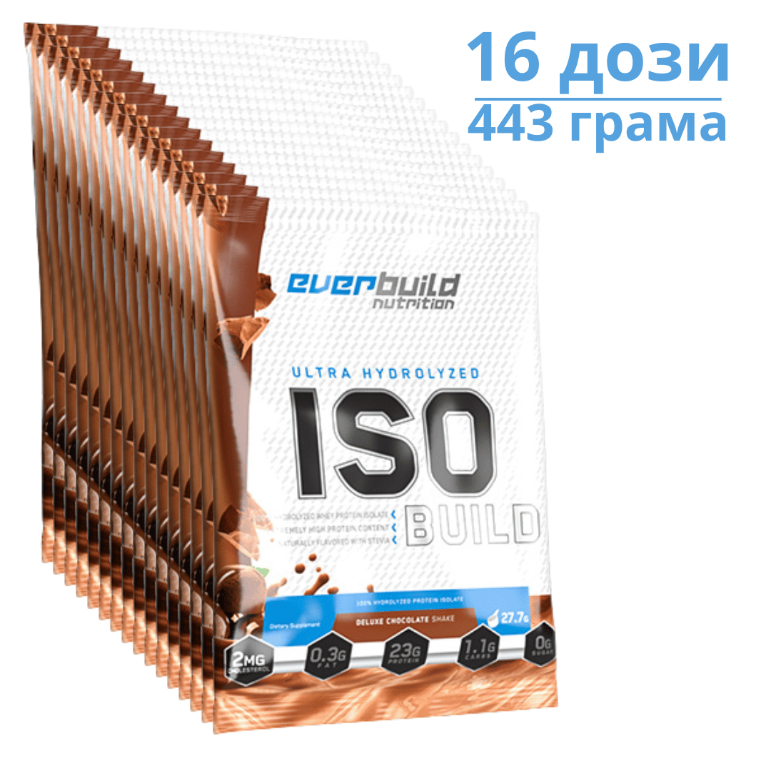 ISO BUILD fehérje izolátum 0,443 kg /16 egyszeri adag/