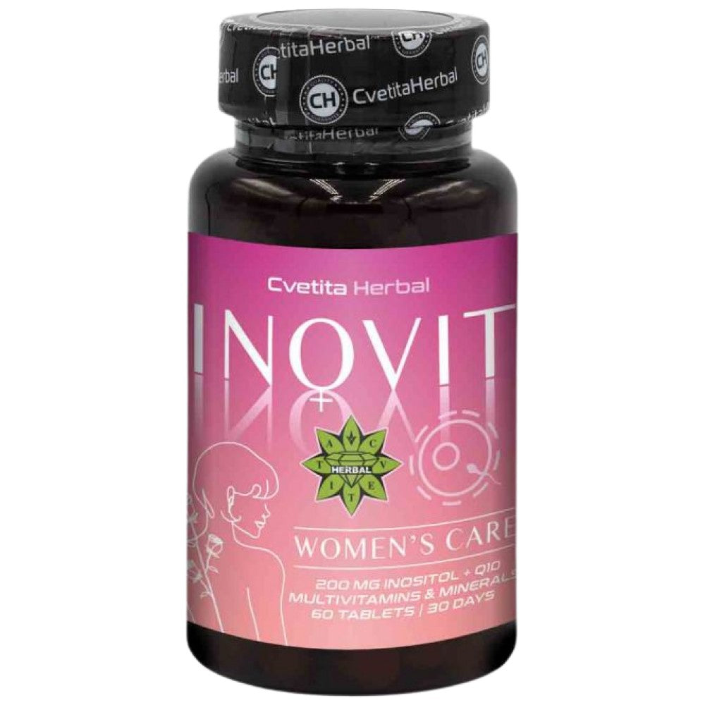 Inovit 365 | Multivitaminok és ásványi anyagok nőknek koenzimmel Q10 - 60 tabletta