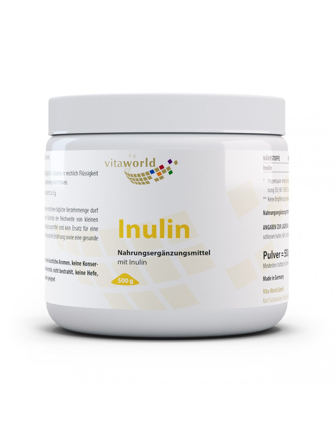 Inulin (Inulin), 500 g por