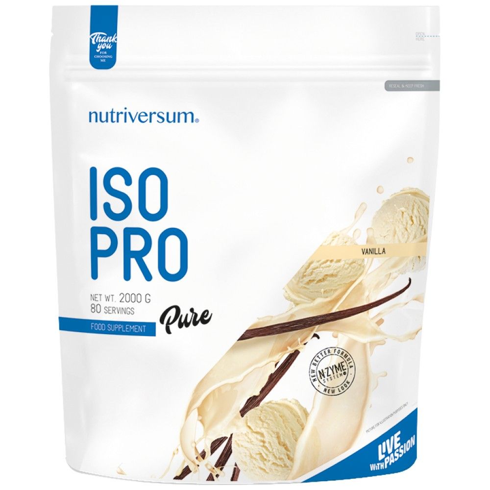 Iso Pro Pure Whey | Izolálás N-Zyme rendszerrel - 2000 gramm