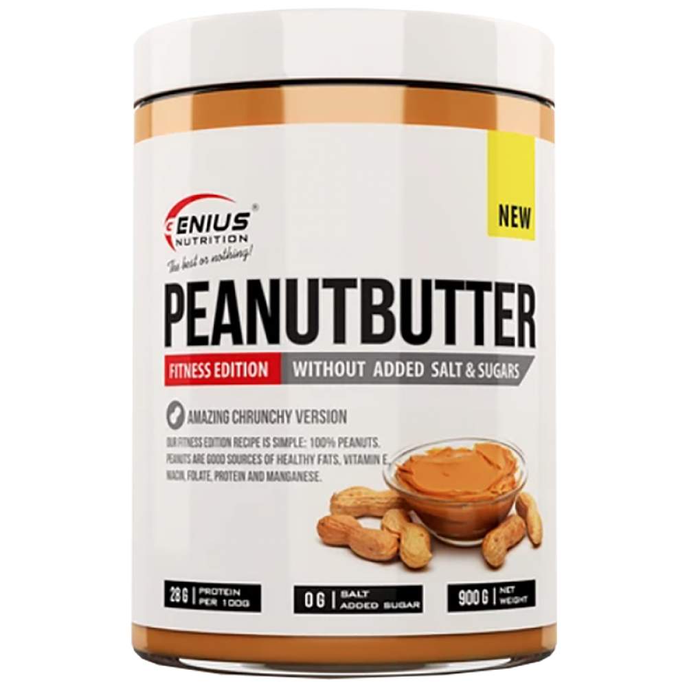 Peanut Butter Crunchy - 900 grams - Nutra Best Europe