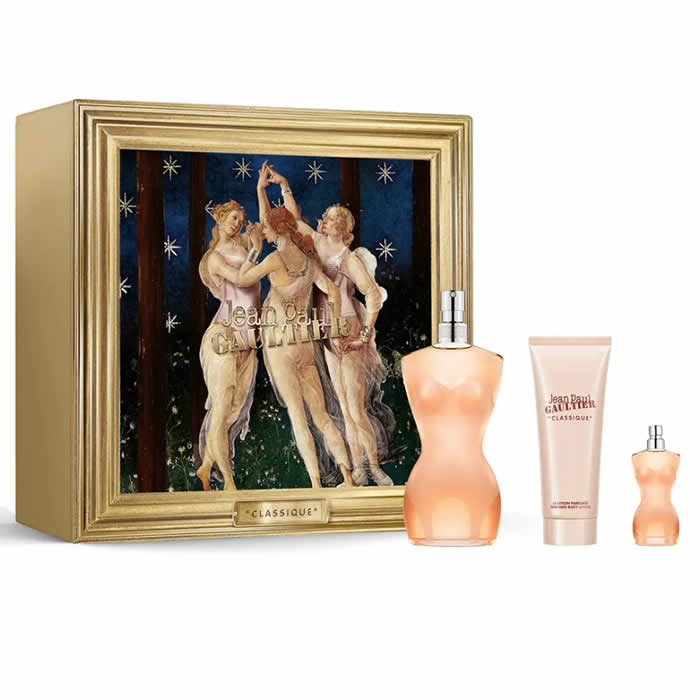 <tc>JEAN PAUL GAULTIER</tc> Classique Eau De Toilette Spray 100ml Szett 3 db