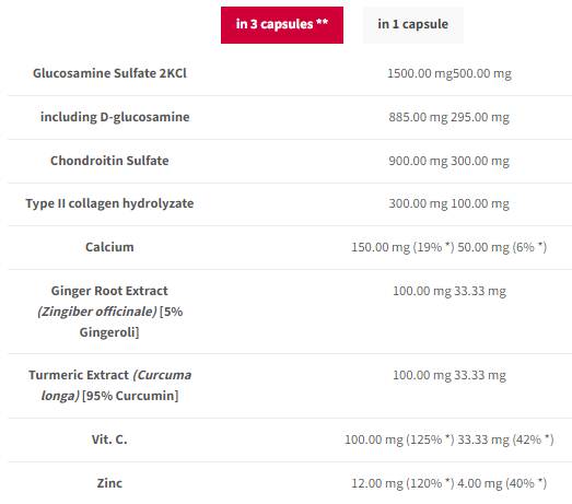 Joint Therapy Plus | Joint Support Formula - 120 kapszula