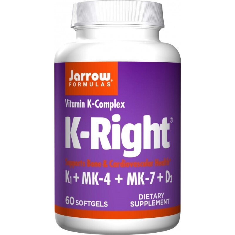 K-Right - K-vitamin komplex - K-vitamin - 60 lágyzselé