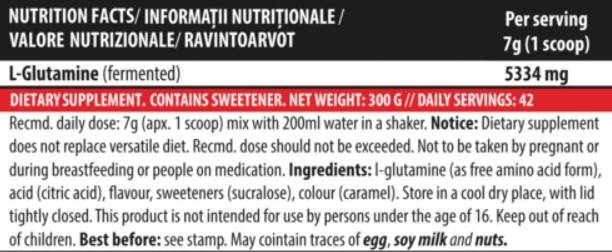 Gluta-XT 300 grams - Nutra Best Europe