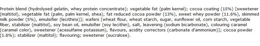 Keto 36% magas fehérjetartalmú ostya süti - 60 gramm