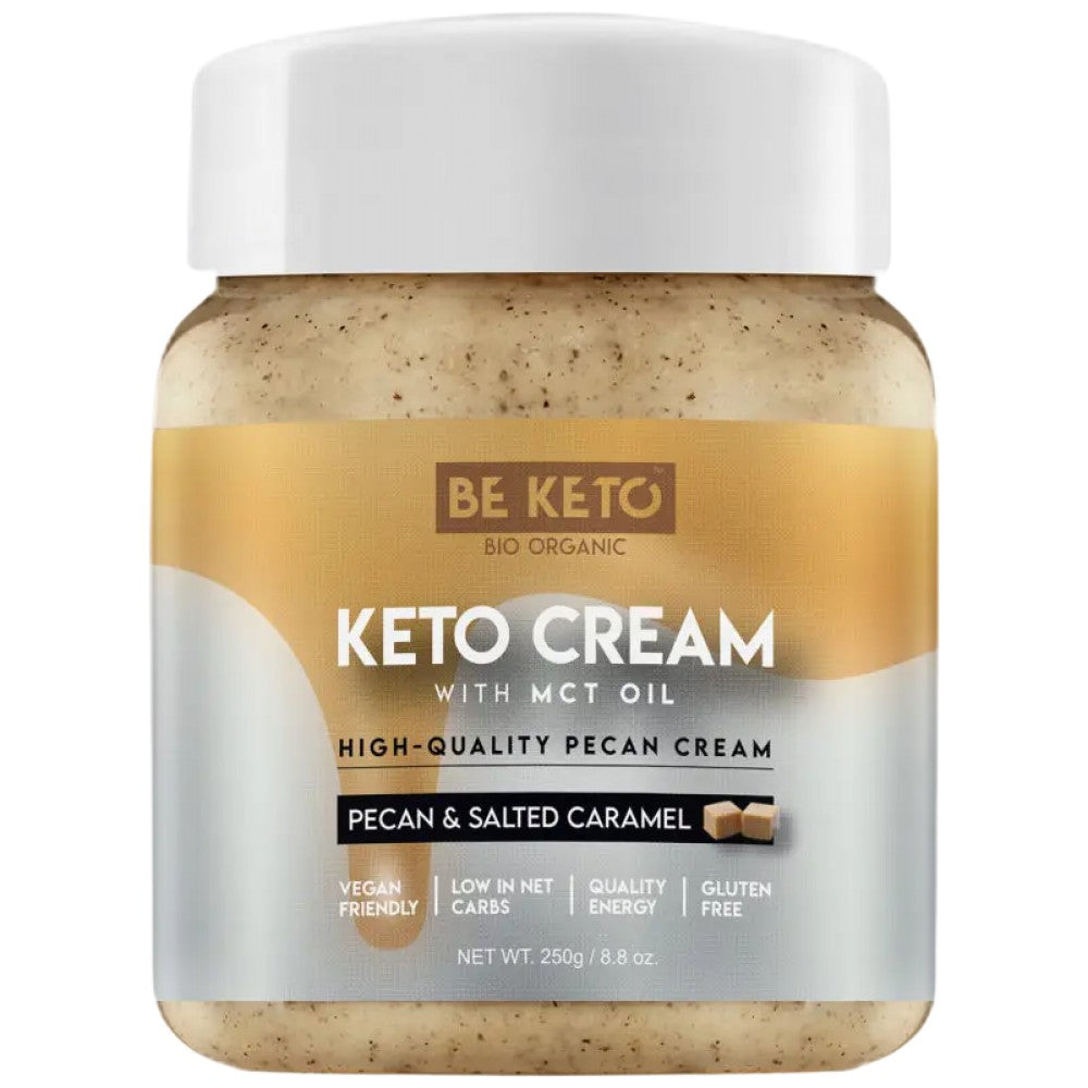 Keto krém | Pekándió & Sós karamell + MCT - 250 gramm
