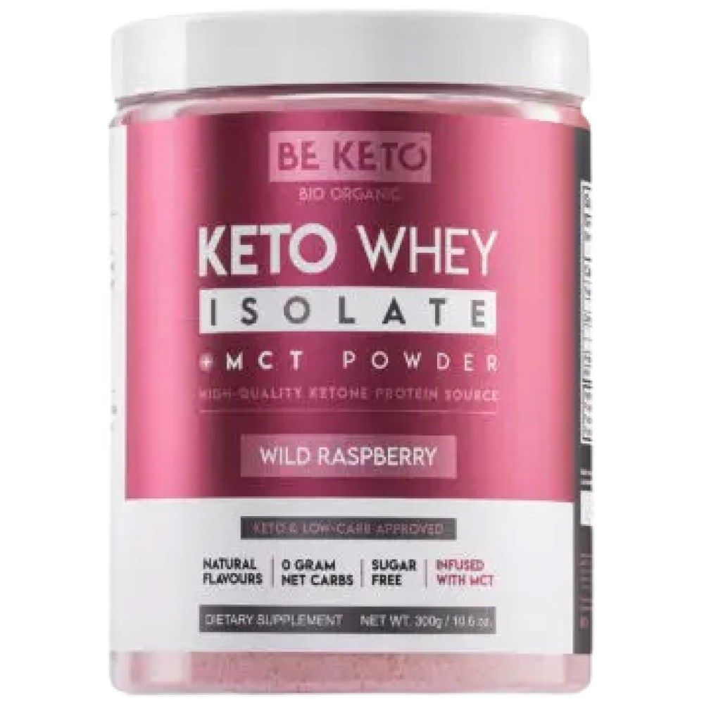 Keto Whey Isolate + MCT - 300 grams - Nutra Best Europe