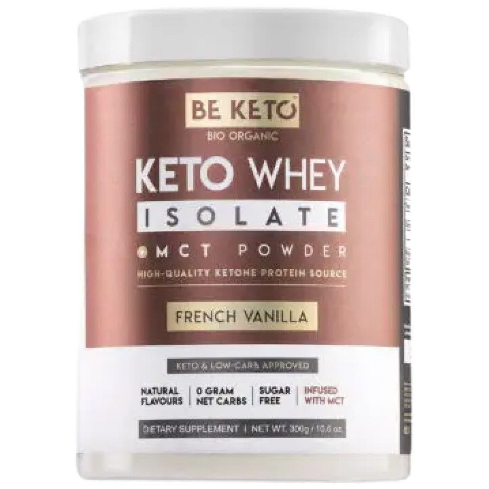 Keto Whey Isolate + MCT - 300 grams - Nutra Best Europe