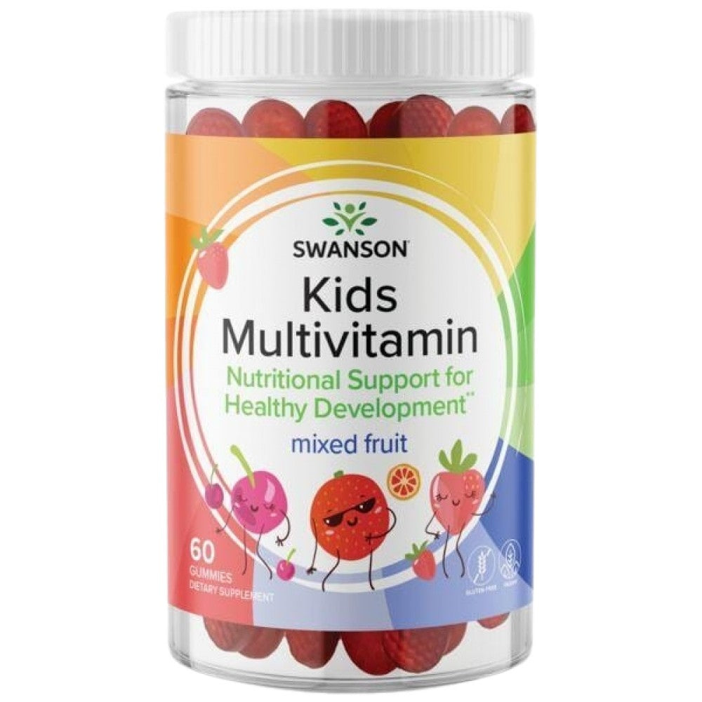 Kids Multivitamin Gummies | Vegyes gyümölcs - 60 rágótabletta