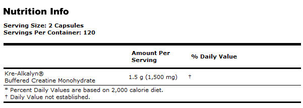 Kre-Alkalyn - 240 kapszula