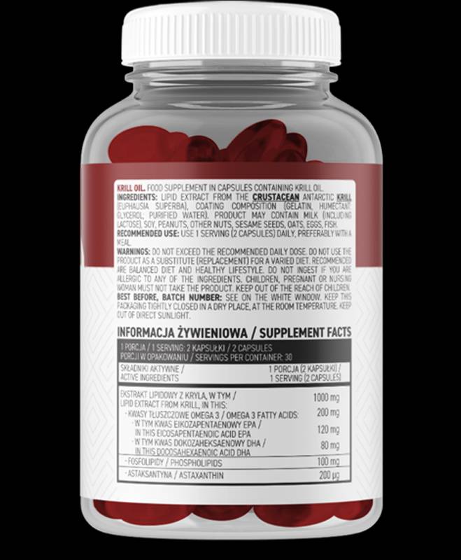 Krill olaj 500 mg 60 gél kapszula