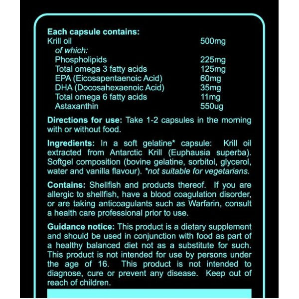 Krill olaj 500 mg - 90 kapszula