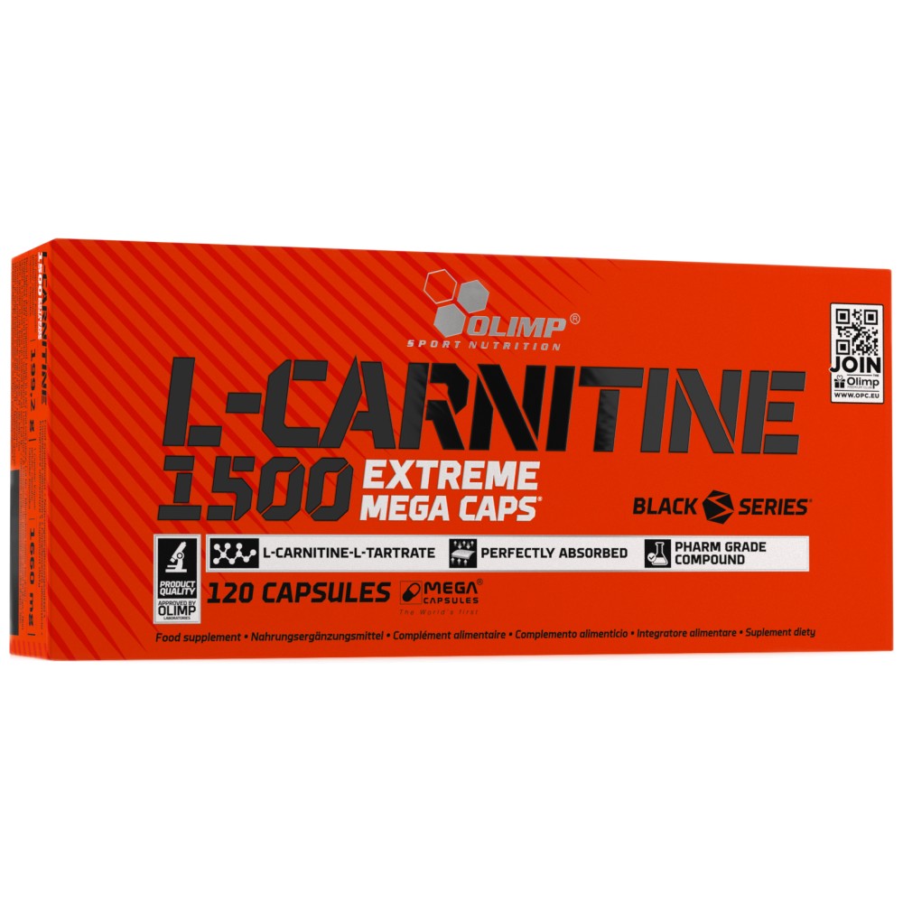 L-CARNITINE XTREME MEGA CAPS 1500 - 120 kapszula