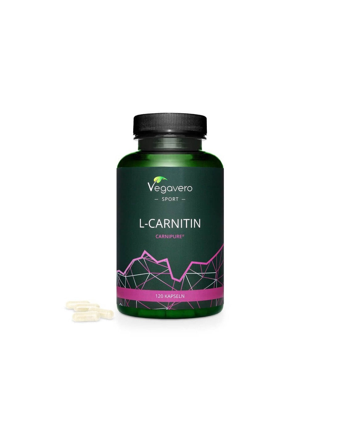 L-karnitin, 120 kapszula, 100%-ban vegán <tc>Vegavero</tc>