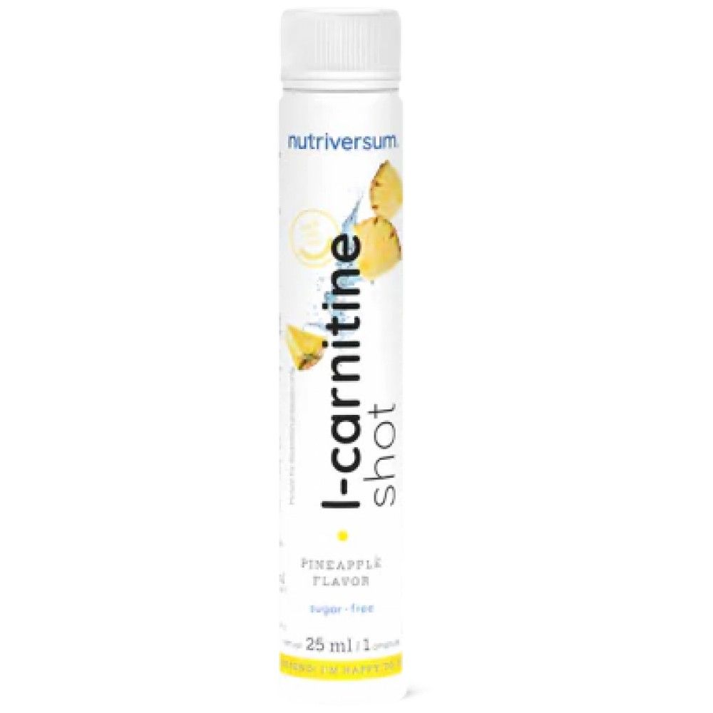 L-Carnitine Liquid Shot 3000 | krómmal - 25 ml