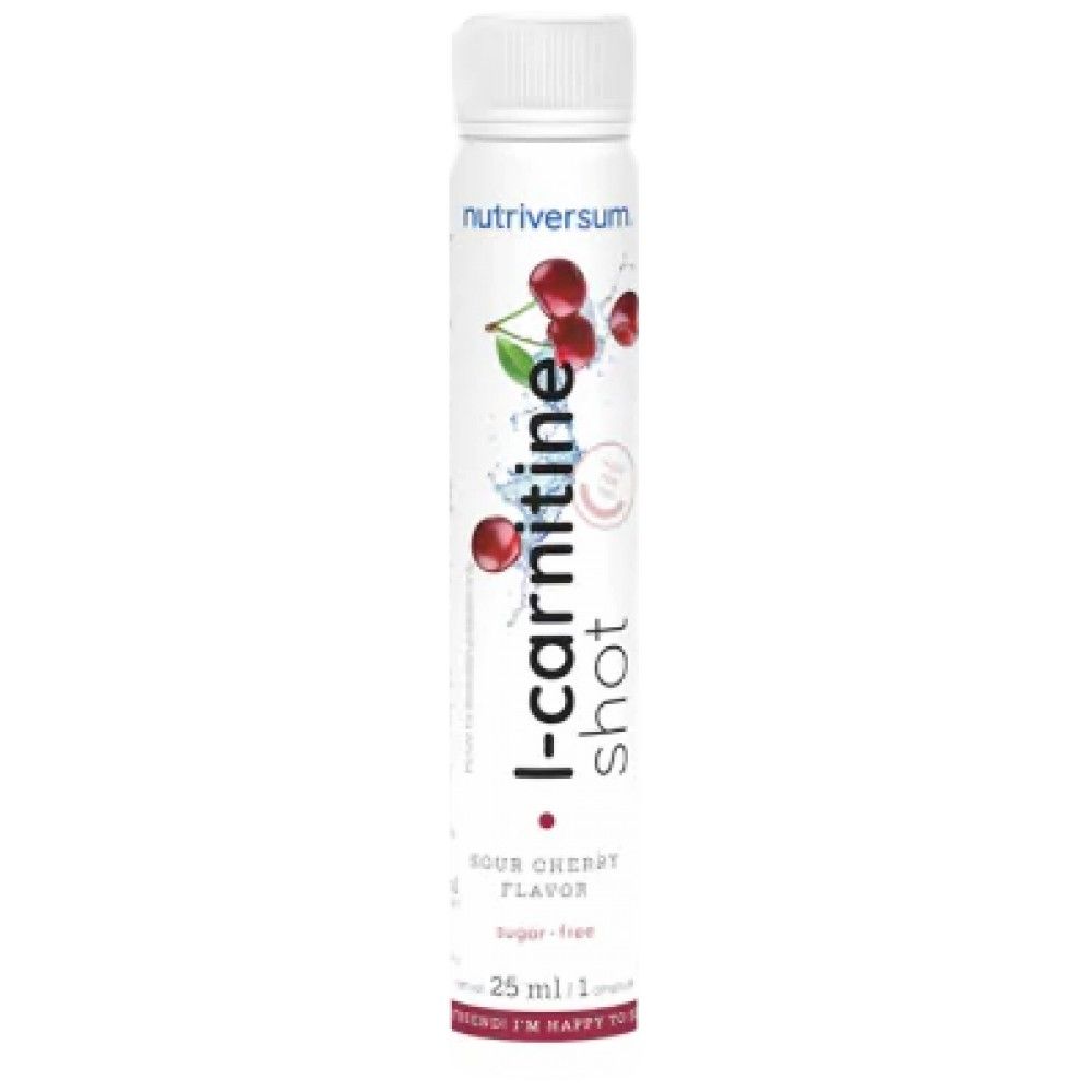 L-Carnitine Liquid Shot 3000 | krómmal - 25 ml