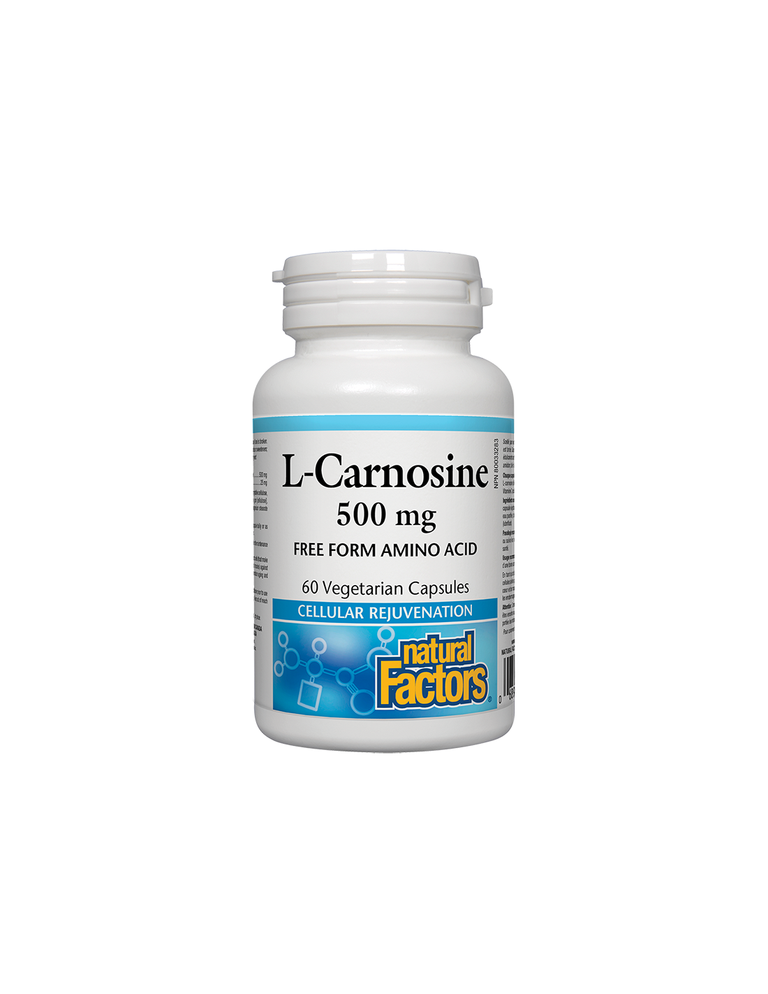 L-karnozin/ L-karnozin 500 mg x 60 kapszula <tc>Natural Factors</tc>