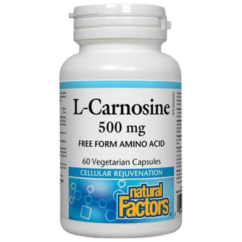 L-karnozin/ L-karnozin 500 mg x 60 kapszula <tc>Natural Factors</tc>