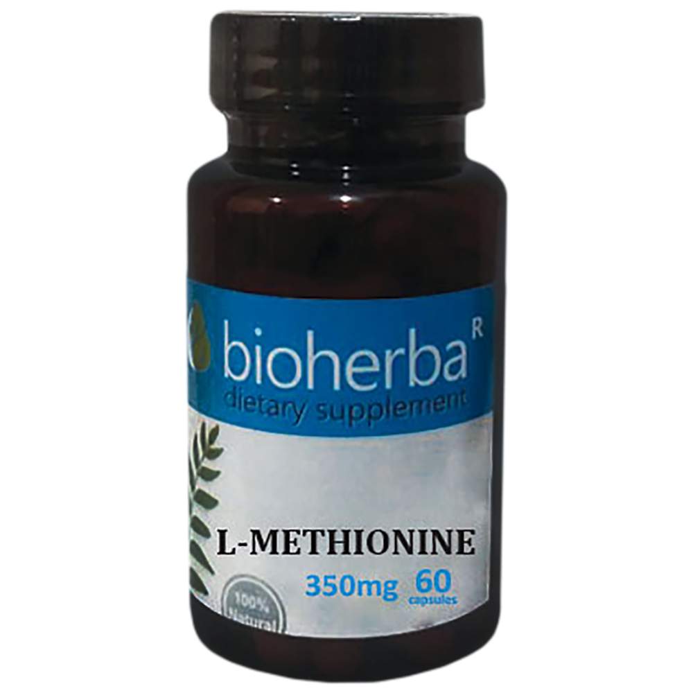 L-metionin 350 mg - 60 kapszula